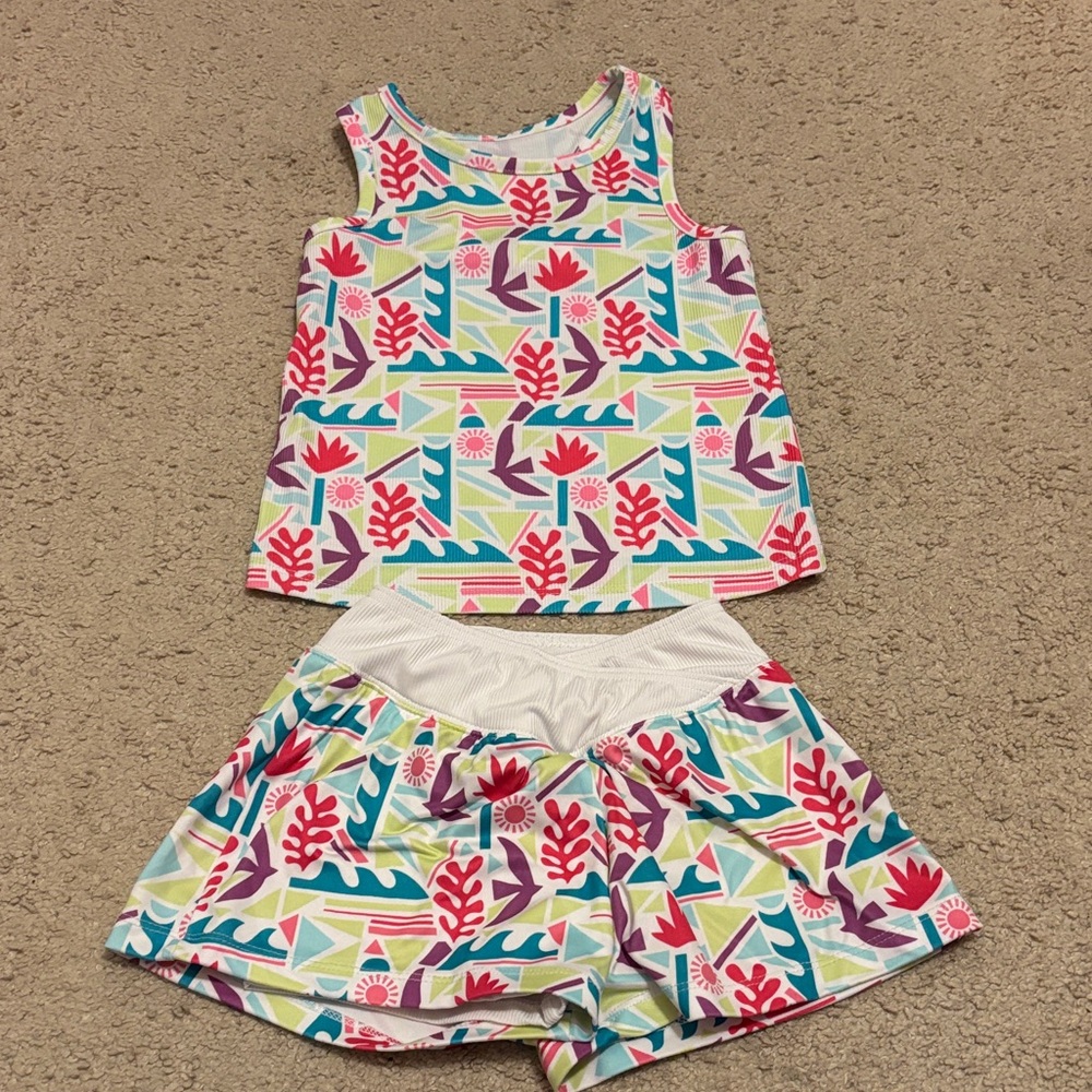 Okie Dokie Colorful Geometric Kids Matching Set